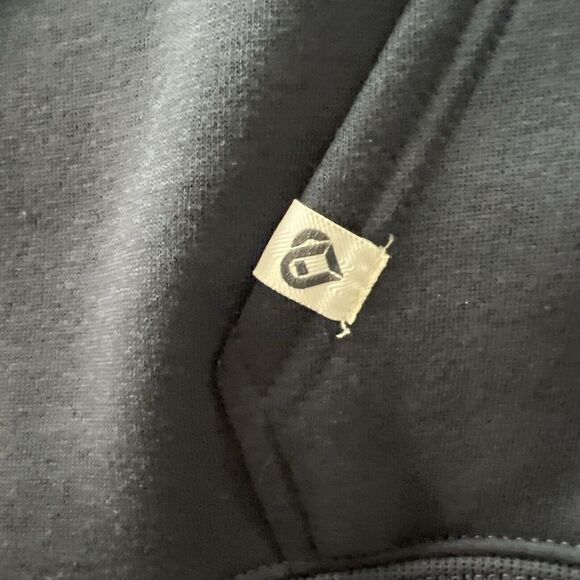 Michigan Wolverines Women's Colosseum Navy Big Logo Team Pullover Hoodie XL - Picture 6 of 10